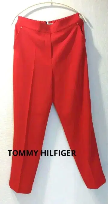 미사용 타미힐피거 테이퍼드 팬츠
