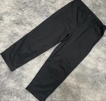 [ LACOSTE ] 릴랙스 핏 블랙 팬츠