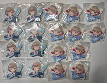 B Liella! HARAJUKU 랜덤 토이 카나타 별 모양 캔뱃지