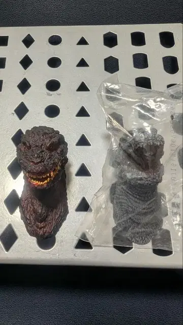 고질라 제일복권 몬스터 마그넷 2개 세트 제일복권