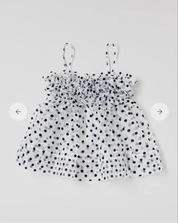 POPPY WAVE GATHERED PEPLUM BUSTIER (DOT)