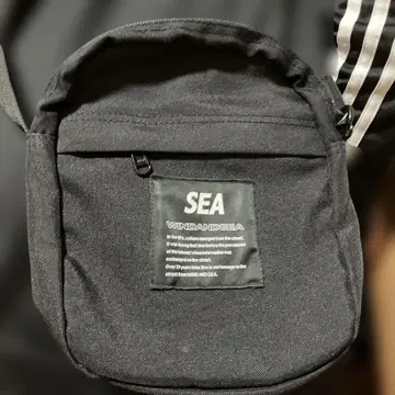 WINDANDSEA 블랙 숄더백