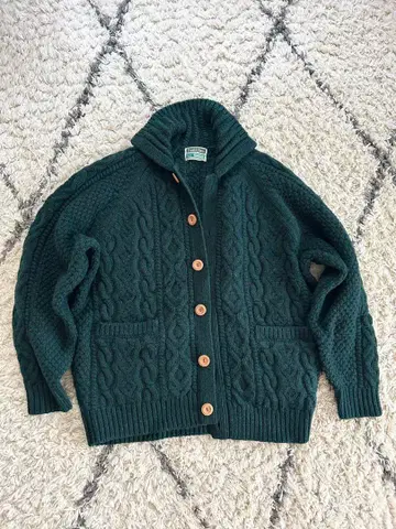 INVERALLAN 스타일 Freak's Store 케이블 니트 가디건