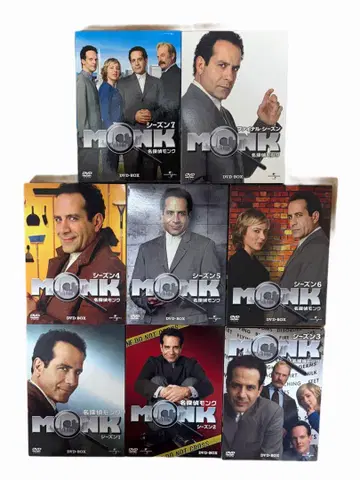 MONK DVD-BOX 전 8시즌 세트
