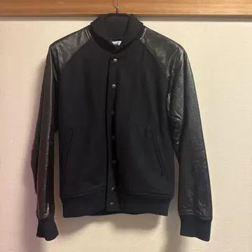 relume 바시티 자켓 M 사이즈 블랙