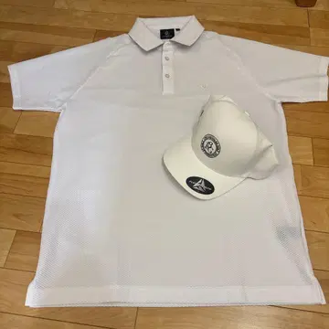 미사용 1PIU1UGUALE3 골프 셔츠 캡 사이즈 V