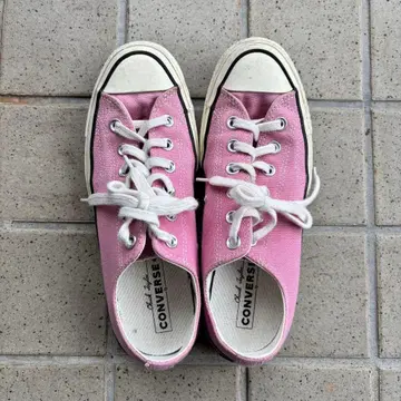 CONVERSE 핑크 스니커즈 CT70 low chuck taylor