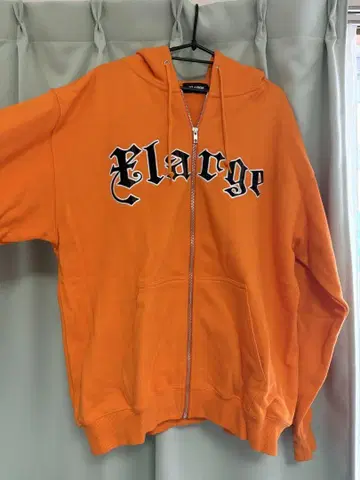 XLARGE 오렌지 후드티 L 사이즈