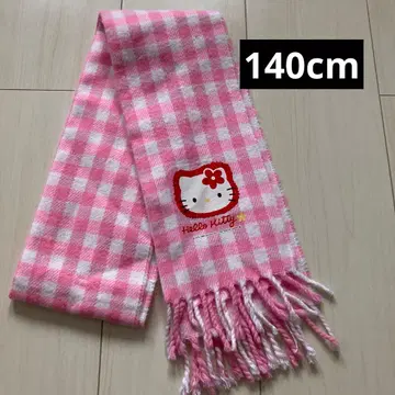 헬로키티 머플러 당시품 레어 핑크 헤이세이 레트로