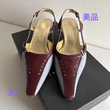 새상품급!Tres Tres 백 스트랩 샌들 37 트레트레