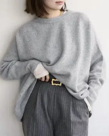 이에나 IENA 울 캐시미어 크루 풀오버