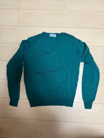 JOHN SMEDLEY 2 그린 엑스트라 파인 울 니트 S