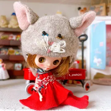 [ 고양이 모자만 ] 미니 브라이스 아웃핏