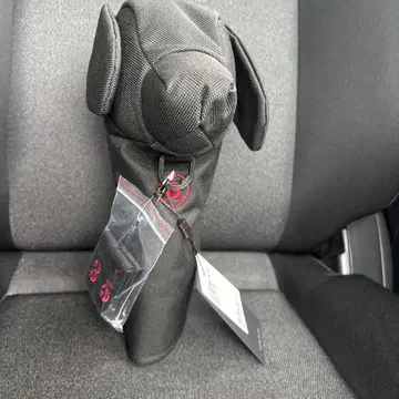 강아지형 페어웨이 우드용 골프헤드커버 블랙