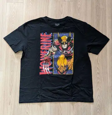 marvel 울버린 그래픽 T셔츠 블랙 디즈니