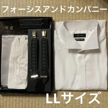 가격 인하! 포씨스앤컴퍼니 신랑 세트! 셔츠 LL 사이즈 웨딩