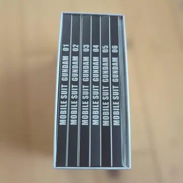 MOBILE SUIT GUNDAM DVD 전 6권 세트