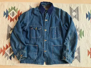 60s 빈티지 데님 자켓 커버올