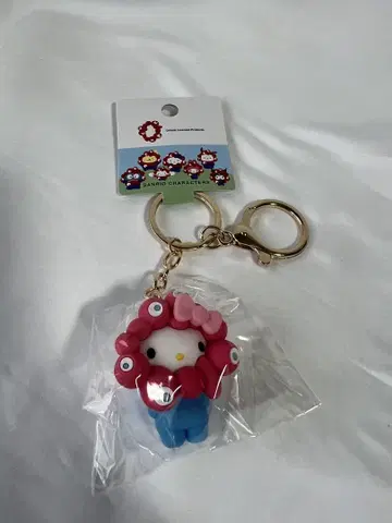 먀쿠먀쿠 변신 입체 마스코트 키링 키티 오사카 간사이 만박 산리오