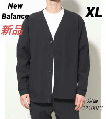 새상품 뉴발란스 THE CITY 피케 가디건 남성용 XL