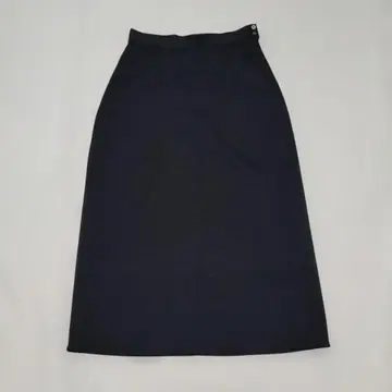 SLOBE IENA 블랙 다크 그레이 타이트 스커트