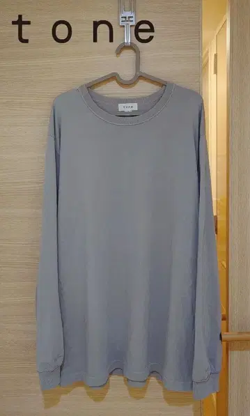 tone 24SS Failed Long Sleeve 사이즈 3 일본제