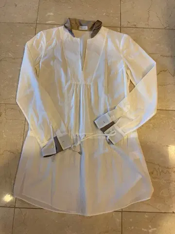 BRUNELLO CUCINELLI 긴팔 풀오버 셔츠