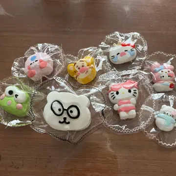 캐릭터 스퀴즈 피규어 8개 세트