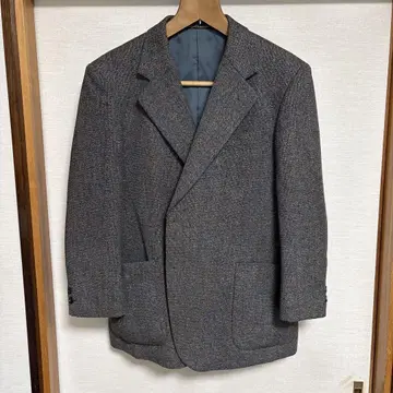 Gold Corona 그레이 더블 브레스트 자켓