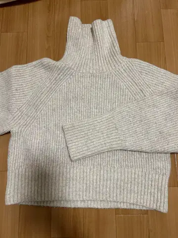 nairo 나이로 숏 기장 니트 아이보리 S