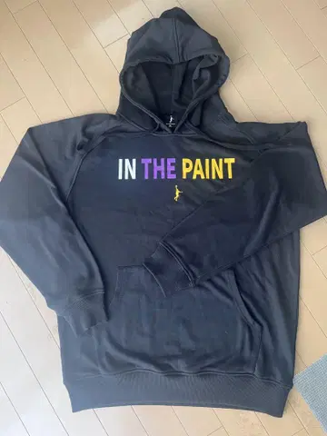 IN THE PAINT 블랙 후드티 XL 시착 정도, 양질품,