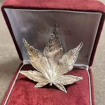 단풍 단풍 브로치 빈티지 액세서리 펜던트 탑 유품 정리