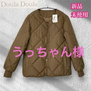 Doula Doula 미사용 새상품 충전솜 퀼팅 자켓 카멜
