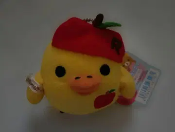 리락쿠마 키이로이토리 매달리는 봉제 인형 후르츠 사과 2008