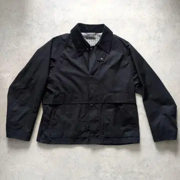 UNIQLO 블랙 자켓 코듀로이 옷깃