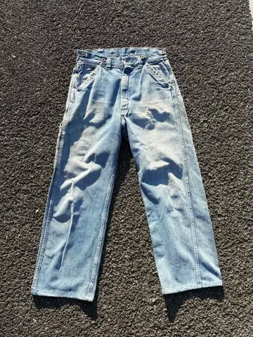 40s 월계수 페인터 팬츠 unknown 통 실루엣