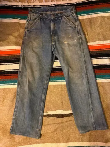 40s 월계수 페인터 팬츠 unknown 통 실루엣