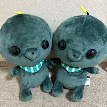 교육 방송 타마 빅 봉제 인형 2점 세트