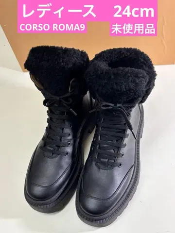 CORSO ROMA9 여성용 숏부츠 미사용품