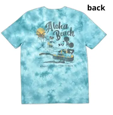 [새상품] 해외 파크/Aloha Beach 미키마우스 티셔츠/L 사이즈