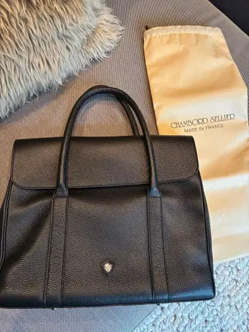 CHAMBORD SELLER 블랙 비즈니스 백