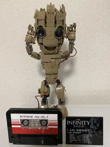 레고 그루트 마블