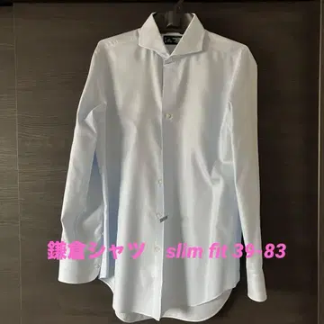 [ 새상품급 ] 가마쿠라 셔츠 라이트 블루 39-83