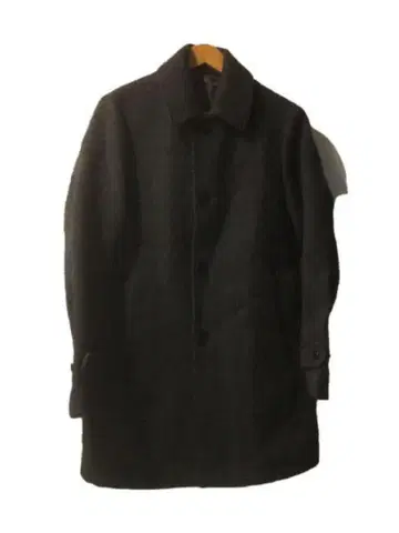 SHIPS/스텐카라 코트/L/울/그레이/헤링본