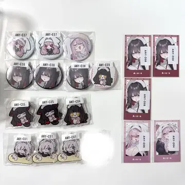 anoyo 웹폰 히간 요미 엔마 캔뱃지 아크릴 키링 폴라로이드