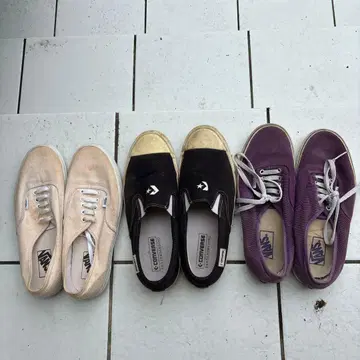 Vans Converse 스니커즈 세트