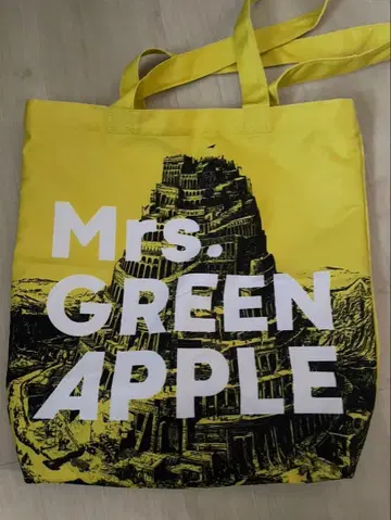 Mrs. GREEN APPLE 바벨탑 RingoJam 시트 토트백