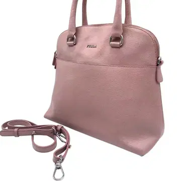 훌라 핸드백 숄더백 2WAY 가죽 핑크