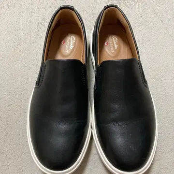클락스 가죽 슬립온 22cm