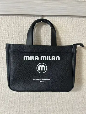 MILA MILAN 블랙 토트백 [ 미사용 ]